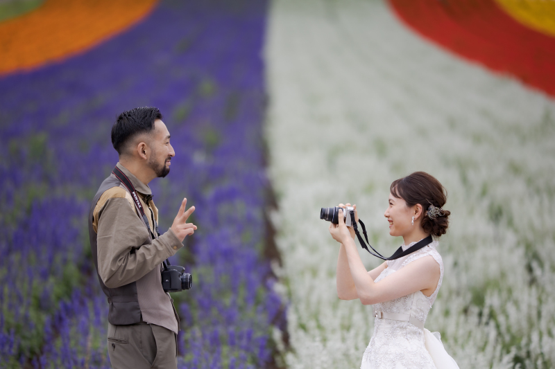 おふたりだけの時間が流れます