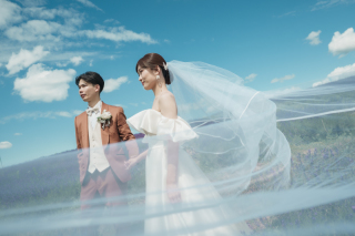 天気に恵まれたWedding Photo／【お客様の声】