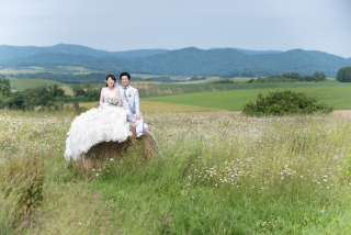 奈良からご結婚式の前撮りで美瑛にドローン動画もお選びにお客様の声