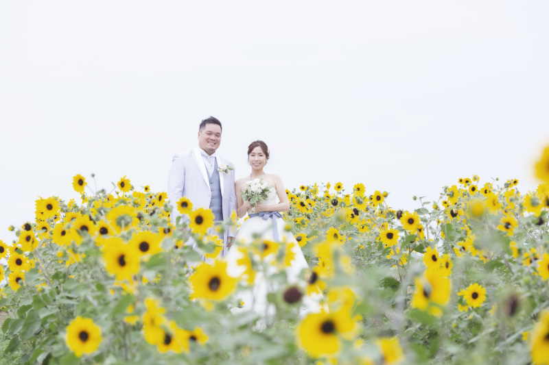 フラワーランドかみふらの、富良野鳥沼公園、2か所フォトウェディング