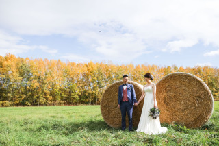秋の季節でのWedding　Photo