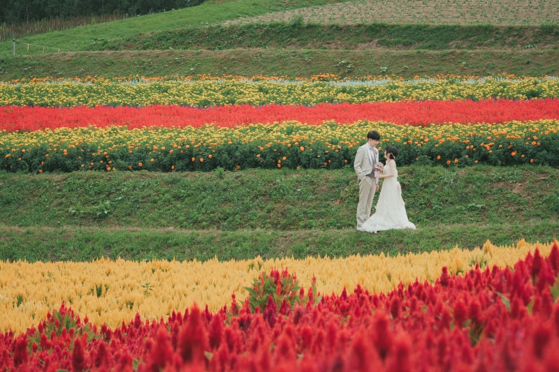 北海道らしさでのWedding Photo/【お客様の声】