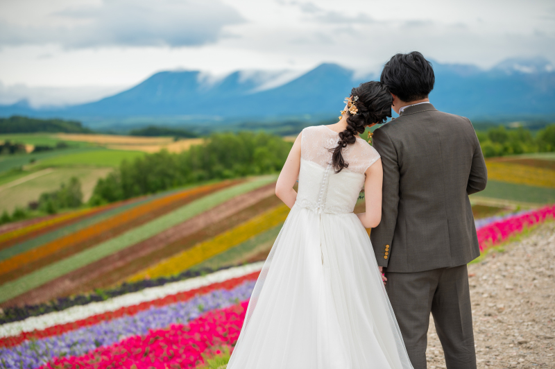 大自然の中でのWedding　Photo
