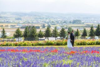 美しい美瑛の町で思い出に残るWedding Photo【お客様の声】
