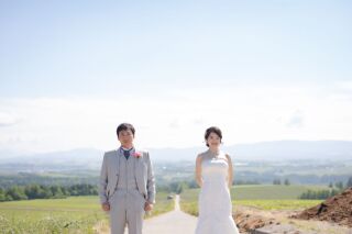 北海道の大自然の中でロケーションフォト。東京から【お客様の声】