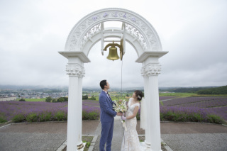 ラベンダー畑でのWedding　Photo／【お客様の声】