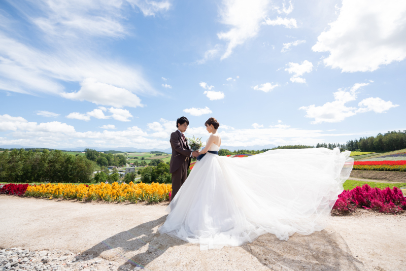 お花畑と一緒にWedding　Photo／【お客様の声】