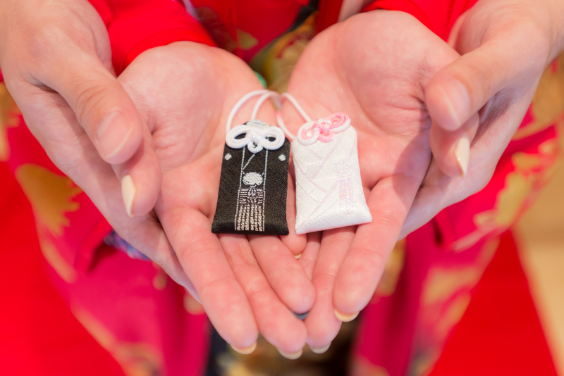 夫婦守りでぱちり