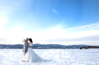 雪原の中でのWedding　Photo／【お客様の声】
