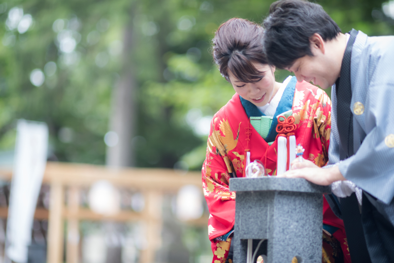 しっかりふたりだけのフォトセレモニー