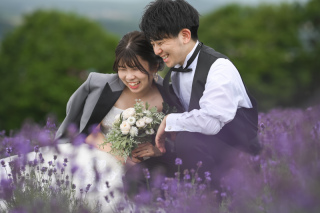 笑顔がとてもよく似合うお二人のWedding　Photo／【お客様の声】