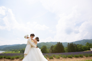 大空の中でのWedding　Photo／【お客様の声】