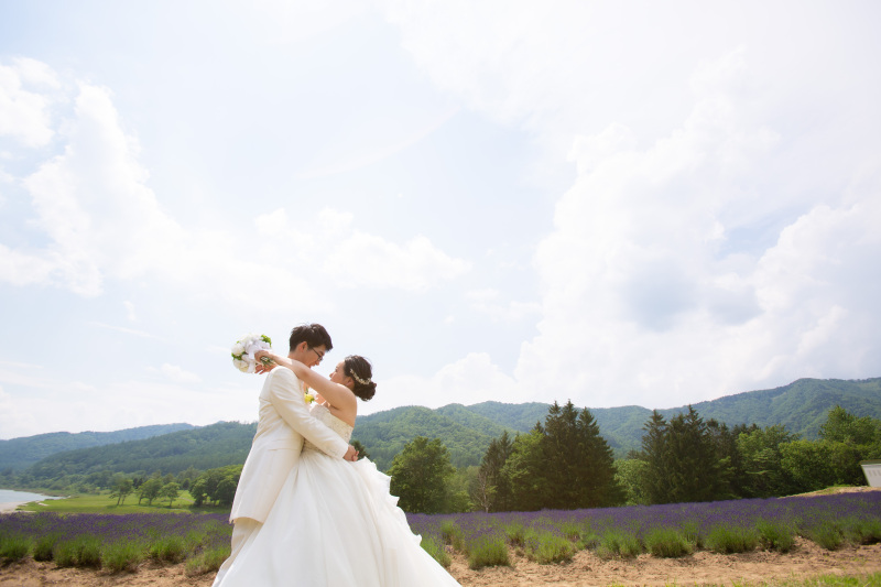 大空の中でのWedding　Photo／【お客様の声】