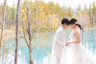 北海道の自然の中でのWedding　Photo／【お客様の声】