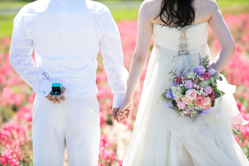 自然に囲まれたWedding　Photo／【お客様の声】