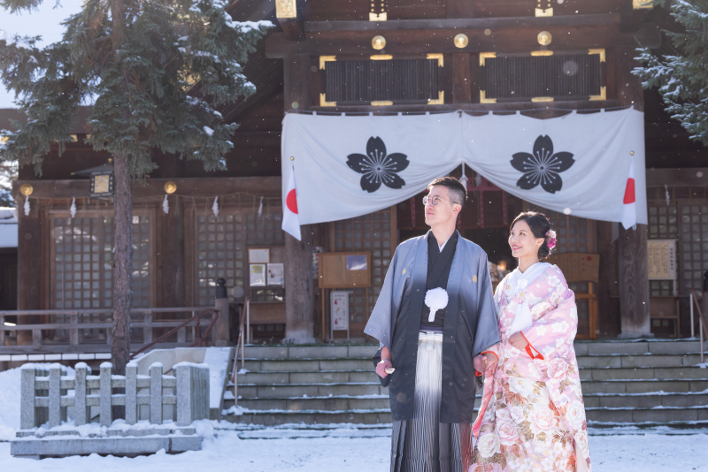 海外から大好きな北海道でのWedding　Photo／【お客様の声】