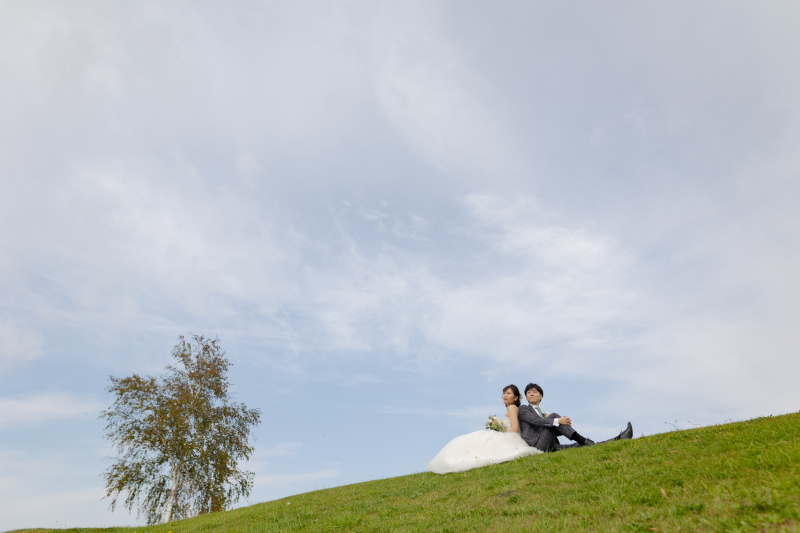 新婚旅行でのWedding　Photo