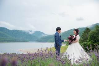 雨の中でも笑顔がたくさんのWedding　Photo