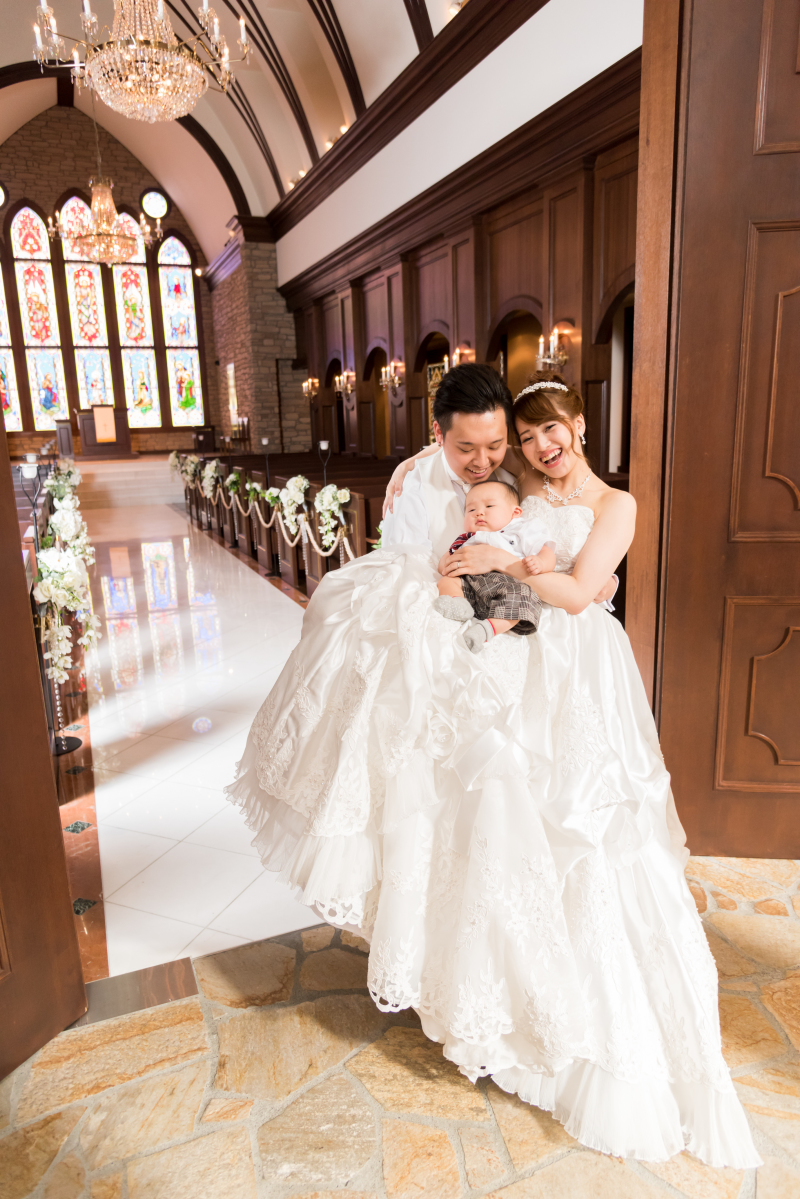 家族の写真のメモリアル