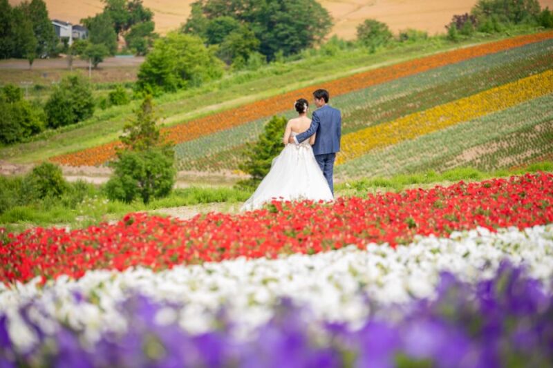 あこがれのラベンダー畑で幸せいっぱいのWedding Photo【お客様の声】
