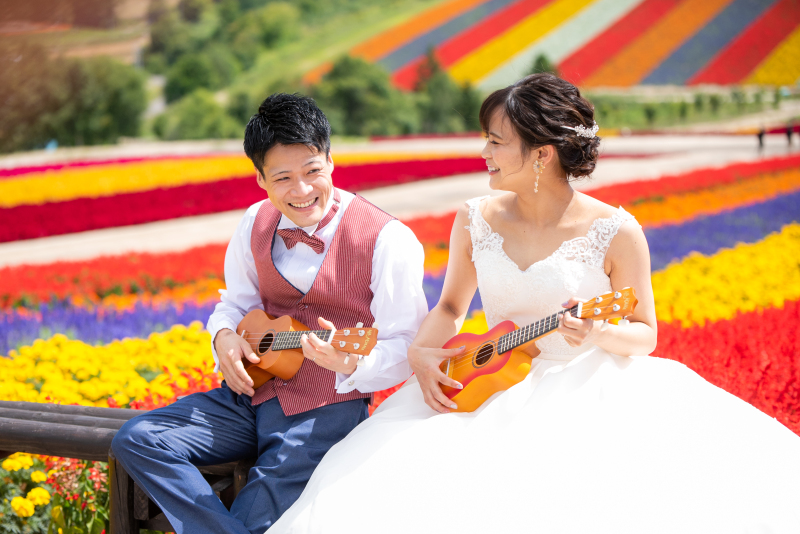 丘のうえ(Hills Studio)_ウエディングドレスが豊富