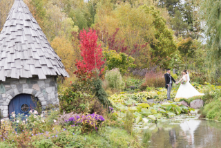 北海道、旭川、美瑛・富良野おとぎの世界のような庭園