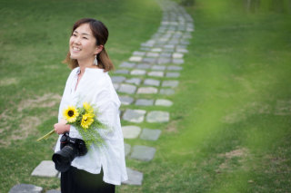 やさしいロケーションフォト　女子率の高い丘のうえ