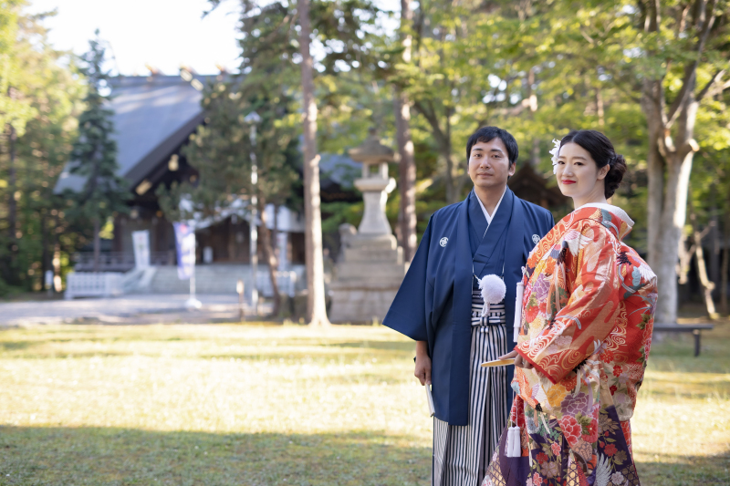 上川神社は鎮守の杜に守られた写真映えスポット