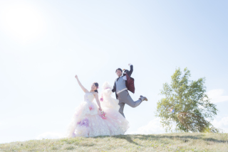 空の余白ひろいです北海道