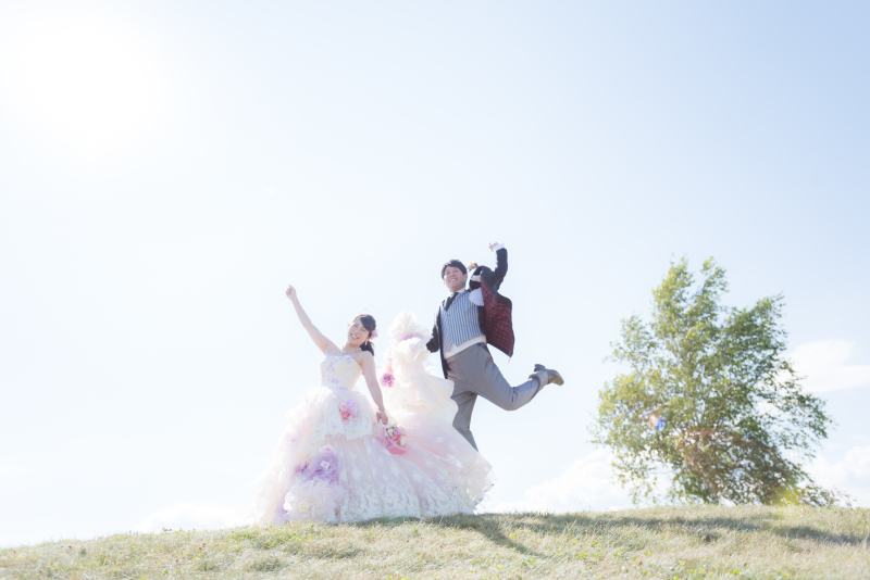 空の余白ひろいです北海道