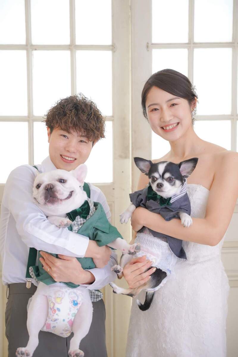 愛犬といっしょに！
