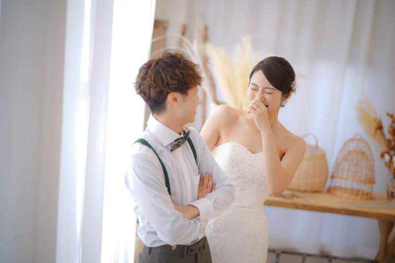 思わずこぼれる笑顔。