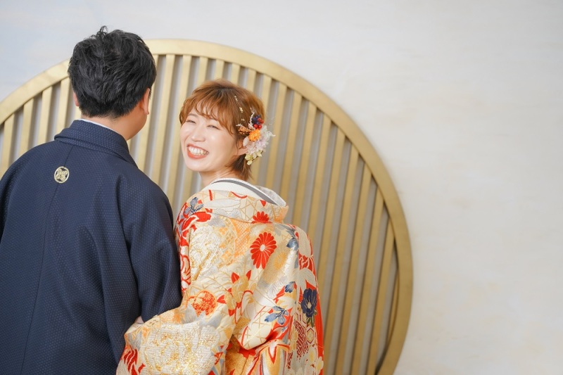 ご新婦様のヘアスタイルも♡