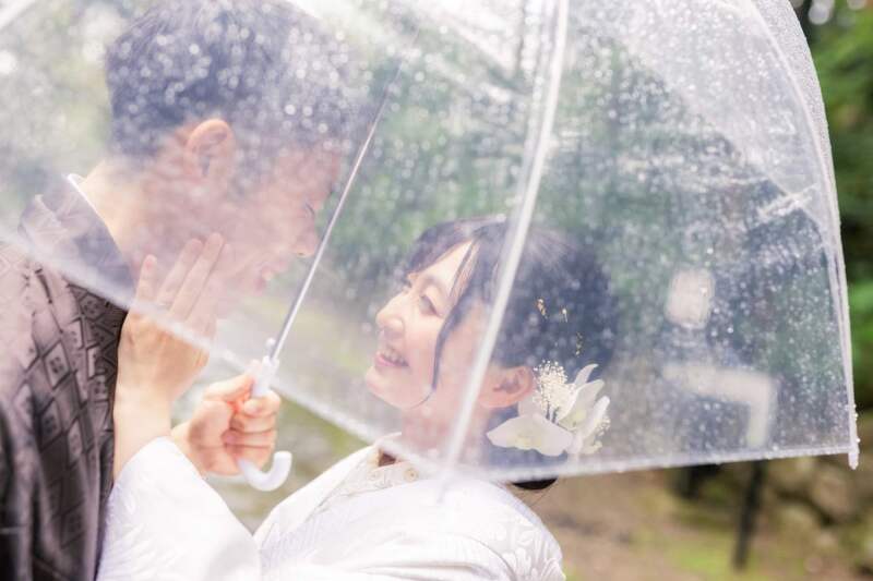 雨ならではの
