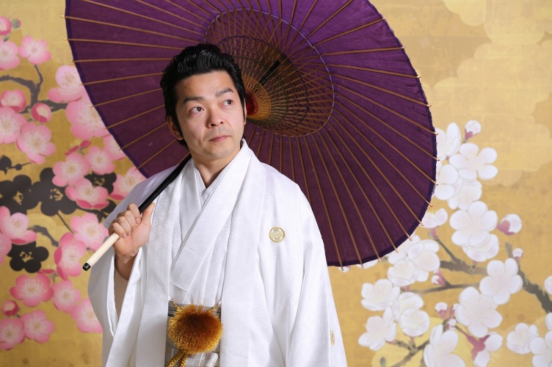 ご新郎様ソロショット