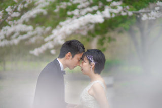 春のように穏やかなおふたりと。