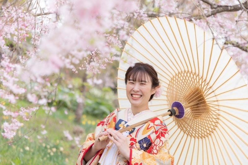 ご新婦様のヘアスタイルも♡