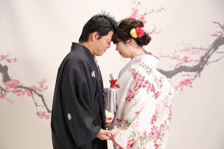 スタジオ和装洋装撮影♪