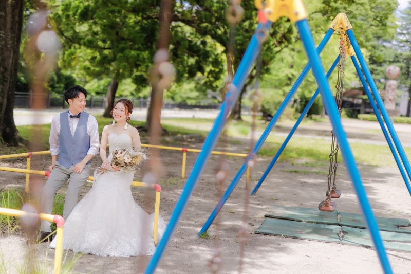 撮影スポットに決まりはありません♪