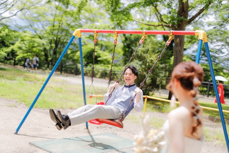 ブランコショット！