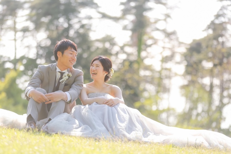 優しい光を浴びながら