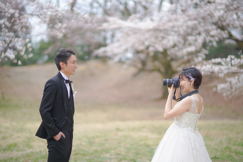 お気に入りのカメラをもって