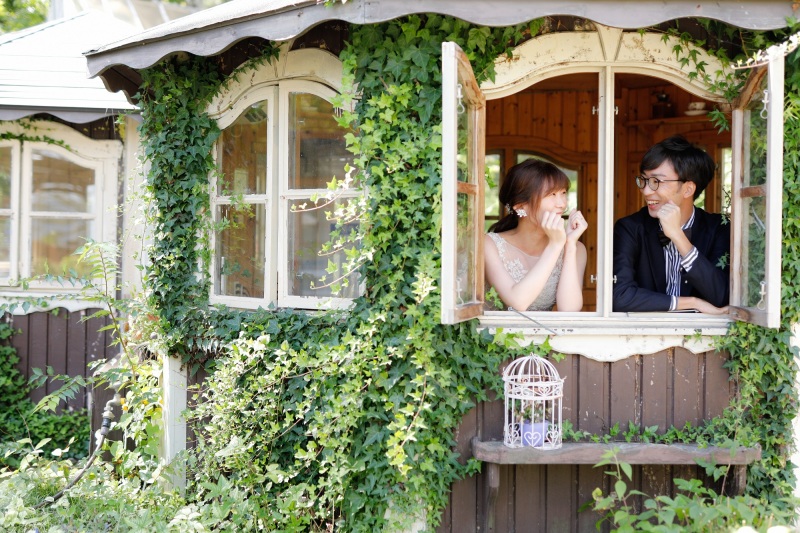 可愛い建物から