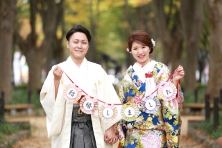ナチュラル和装ロケーション撮影