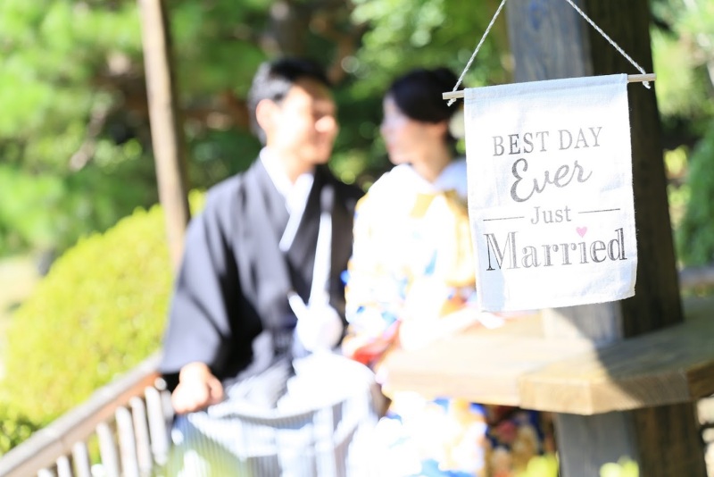 お2人の笑顔が伝わってくる素敵な瞬間