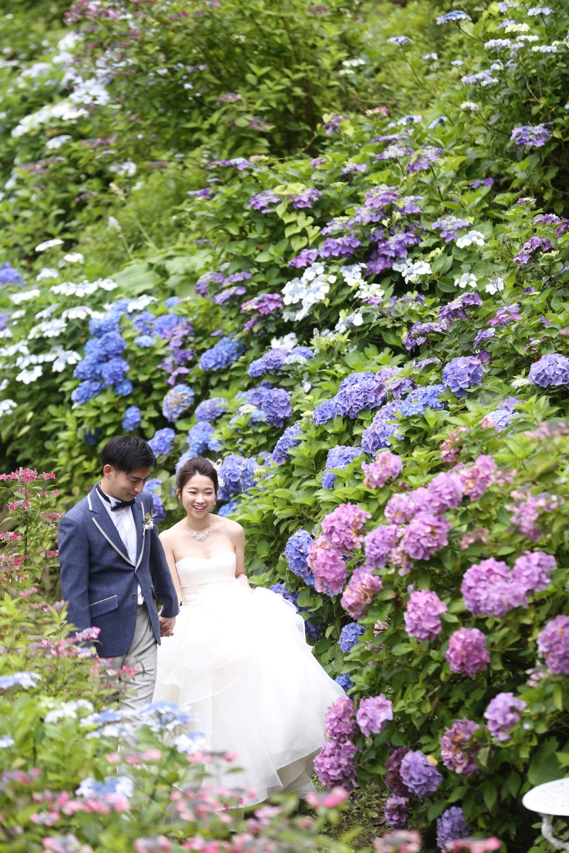 季節のお花と！