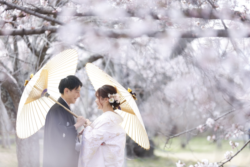 見つめあいショット