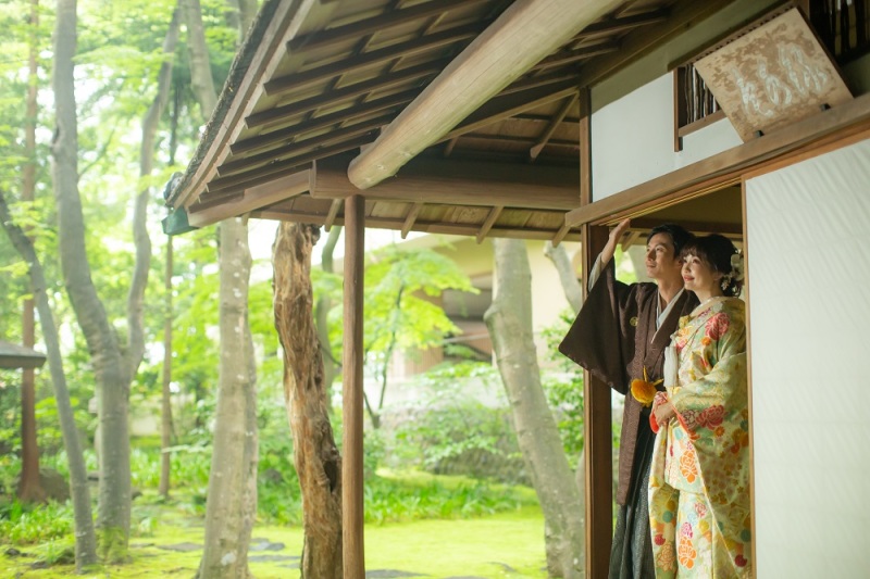 茶室ならではのショット