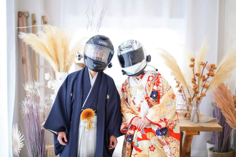 思い出の小物と一緒に