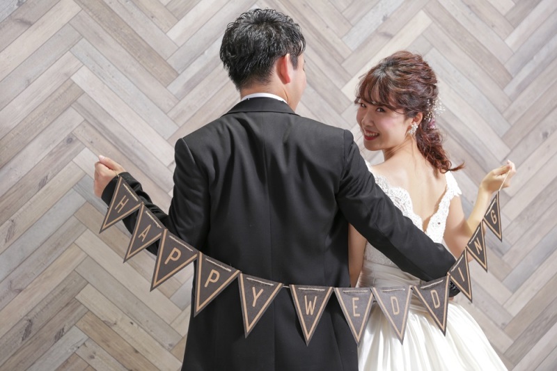 ガーランドもおしゃれに